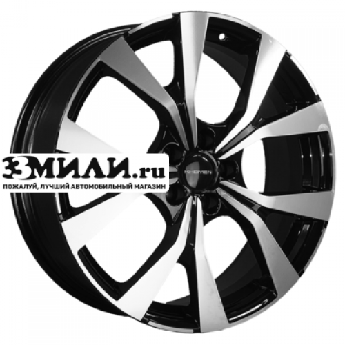 Диск 7x19 5x108 ET45 D65.1 Khomen Wheels KHW1906 (Dongfeng AX7) Black-FP
