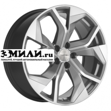 Диск 8.5x20 5x114.3 ET35 D67.1 Khomen Wheels KHW2006 (СX-7/SantaFe) Silver-FP