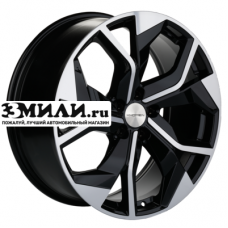 Диск 8.5x20 5x112 ET33 D66.6 Khomen Wheels KHW2006 (Audi/VW) Black-FP