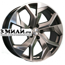 Диск 8.5x20 5x112 ET33 D66.6 Khomen Wheels KHW2006 (Audi/VW) Dark Chrome