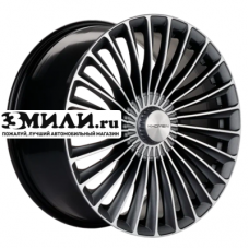 Диск 9.5x20 5x112 ET38 D66.6 Khomen Wheels KHW2008 (Mercedes Rear) Gray-FP Matt