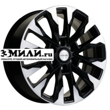 Диск 8x20 6x139.7 ET60 D95.1 Khomen Wheels KHW2010 (LC 300) Black-FP