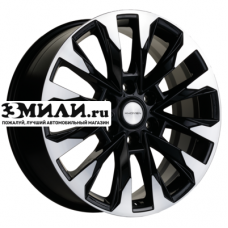 Диск 8x20 6x139.7 ET45 D95.1 Khomen Wheels KHW2010 (LC 300 Tuning) Black-FP