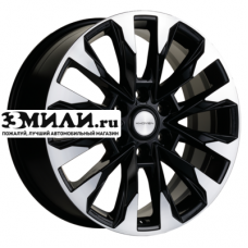Диск 8x20 6x114.3 ET45 D66.1 Khomen Wheels KHW2010 (Navara) Black-FP
