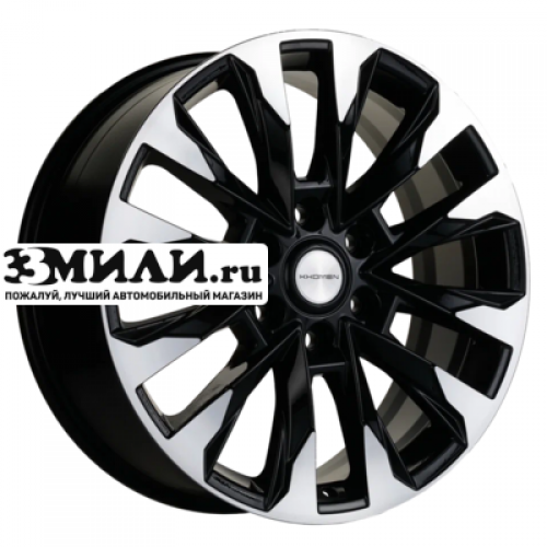 Диск 8x20 6x139.7 ET36 D100.1 Khomen Wheels KHW2010 (Tank 300/500) Black-FP