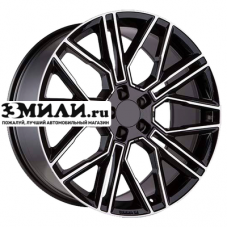 Диск 9.5x21 5x130 ET46 D71.6 Khomen Wheels KHW2101 (Cayenne) Black-FP