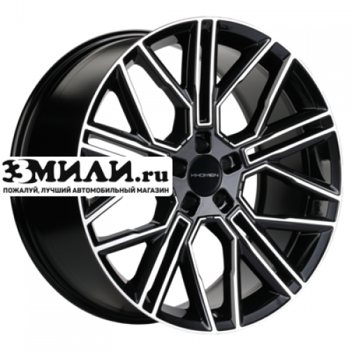 Диск 9.5x21 5x112 ET36 D66.6 Khomen Wheels KHW2101 (E-tron) Black-FP