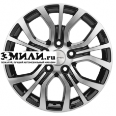 Диск 6.5x16 5x114.3 ET45 D60.1 Khomen Wheels KHW1608 (Grand Vitara) Black-FP