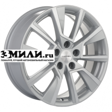 Диск 7x18 5x114.3 ET45 D60.1 Khomen Wheels KHW1802 (Changan/Geely/Lexus/Suzuki/Toyota) F-Silver-FP