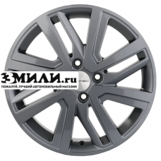 Диск 6x16 4x100 ET50 D60.1 Khomen Wheels KHW1609 (Vesta/Largus) Gray