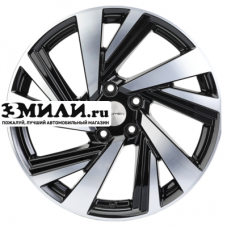 Диск 7.5x18 5x114.3 ET45 D67.1 Khomen Wheels KHW1801 (Xceed/CX-3/5) Black-FP