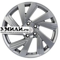 Диск 7.5x18 5x112 ET43 D57.1 Khomen Wheels KHW1801 (Kodiaq/Tiguan) Gray