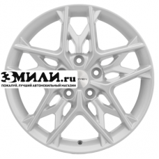 Диск 7x17 5x112 ET49 D57.1 Khomen Wheels KHW1709 (Octavia) F-Silver