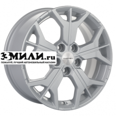 Диск 7x17 5x112 ET54 D57.1 Khomen Wheels KHW1715 (Jetta) F-Silver