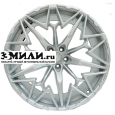 Диск 10x22 5x112 ET30 D66.6 Khomen Wheels ZEUS 2202 (X5/X6/X7/Cullinan) Brilliant Silver