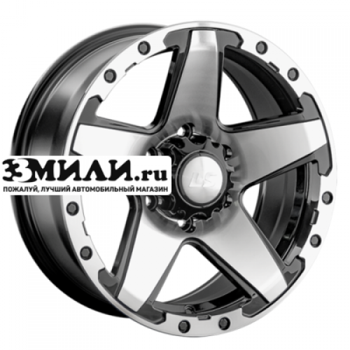 Диск 8x17 6x139.7 ET25 D106.1 LS 1284 BKF