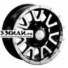 Диск 7x15 6x139.7 ET10 D106.1 LS 1288 BKF
