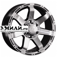Диск 7.5x17 6x139.7 ET25 D106.1 LS 1289 BKF