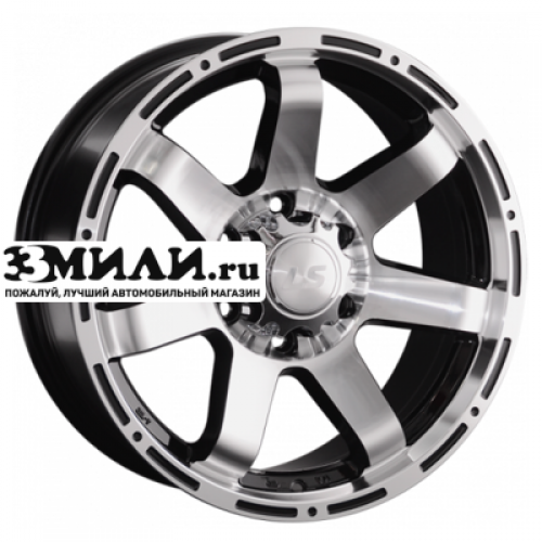 Диск 7.5x17 6x139.7 ET25 D106.1 LS 1289 BKF