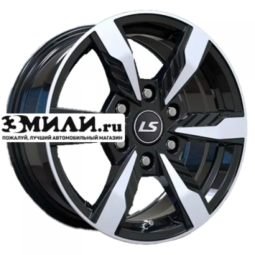 Диск 7.5x17 6x139.7 ET36 D100.1 LS 1301 BKF