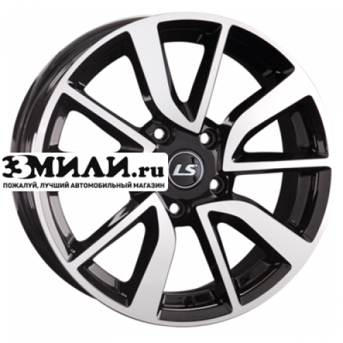 Диск 6.5x16 5x114.3 ET40 D67.1 LS 1317 BKF