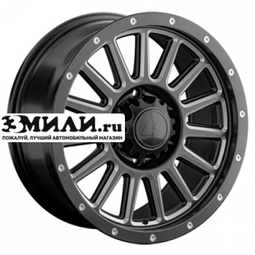 Диск 8.5x17 6x139.7 ET25 D106.1 LS 1347 BKS+SSF