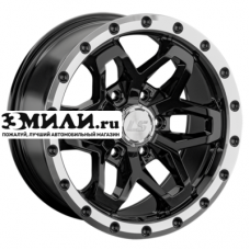Диск 9x17 6x139.7 ET15 D106.1 LS 1350 BKL