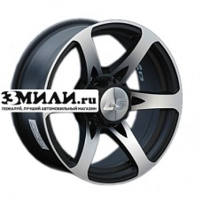 Диск 7.5x17 6x139.7 ET0 D107.1 LS 165 BKF