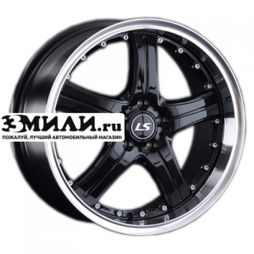 Диск 7.5x17 5x100 ET35 D73.1 LS 322 BKL