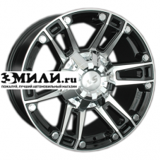 Диск 8x17 6x139.7 ET25 D106.1 LS 558 BKF