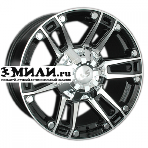 Диск 8x17 6x139.7 ET25 D106.1 LS 558 BKF