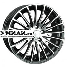 Диск 7.5x17 5x100 ET42 D73.1 LS 565 BKF