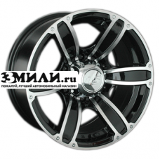 Диск 8x16 6x139.7 ET10 D107.1 LS 766 BKF