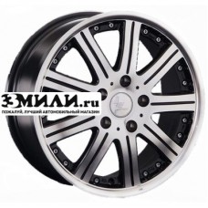 Диск 6x16 4x100 ET40 D73.1 LS 826 BKF