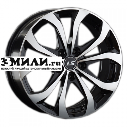 Диск 7x17 5x114.3 ET45 D67.1 LS 843 BKF