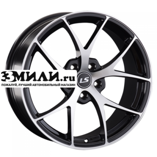 Диск 8.5x18 5x114.3 ET35 D67.1 LS 845 BKF