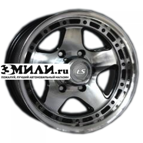 Диск 8x15 6x139.7 ET-10 D106.1 LS 870 BKF