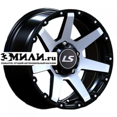 Диск 7x15 6x139.7 ET10 D106.1 LS 873 BKF