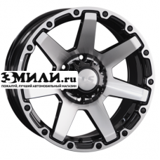 Диск 8x17 6x139.7 ET20 D106.1 LS 874 BKF