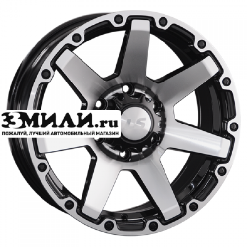 Диск 8x17 6x139.7 ET20 D106.1 LS 874 BKF