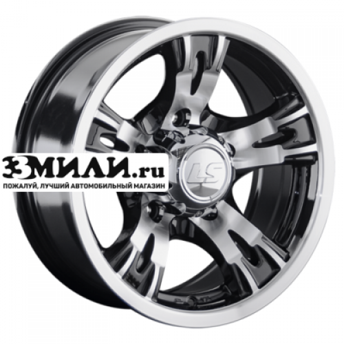 Диск 7x15 5x139.7 ET-10 D108.5 LS 883 BKF