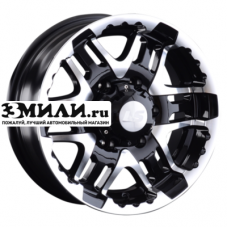Диск 8x16 6x139.7 ET0 D106.1 LS 894 BKF