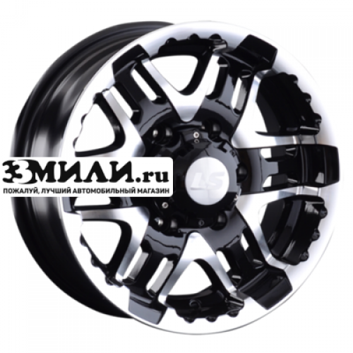 Диск 8x16 6x139.7 ET0 D106.1 LS 894 BKF