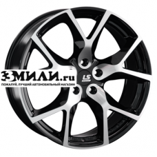 Диск 8.5x20 5x112 ET30 D66.6 LS FlowForming RC12 BKF