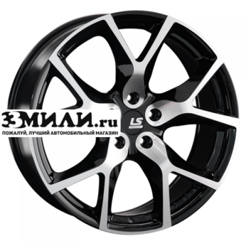 Диск 8.5x20 5x112 ET30 D66.6 LS FlowForming RC12 BKF