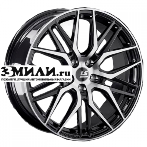 Диск 8.5x19 5x114.3 ET45 D67.1 LS Forged LS FG04 BKF