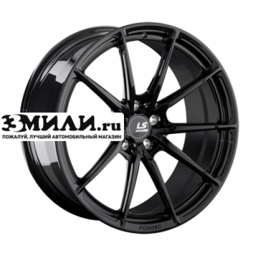Диск 10x20 5x112 ET25 D66.6 LS Forged LS FG05 BK