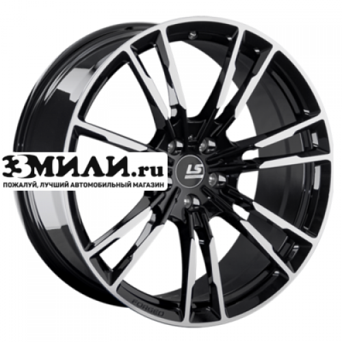 Диск 10x20 5x112 ET35 D66.6 LS Forged LS FG06 BKF