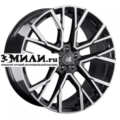 Диск 10.5x22 5x112 ET43 D66.6 LS Forged LS FG07 BKF