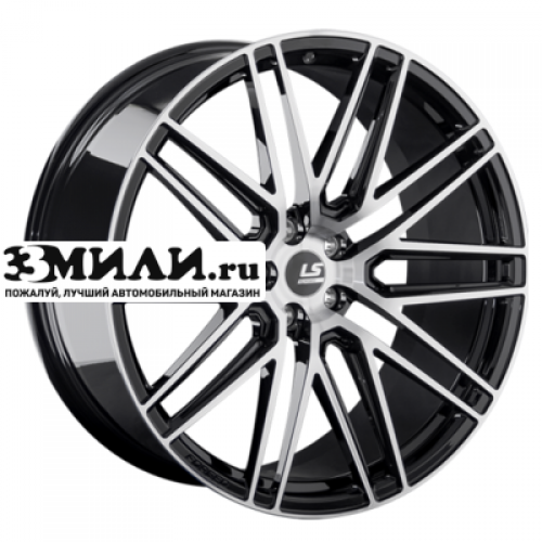 Диск 9.5x22 5x112 ET45 D66.6 LS Forged LS FG12 BKF